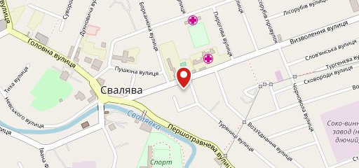 Кафе-піцерія «Крихітка» sur la carte