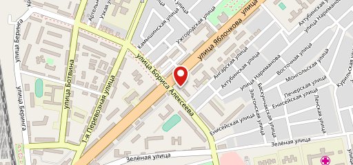 Cafe Yabloko street sur la carte