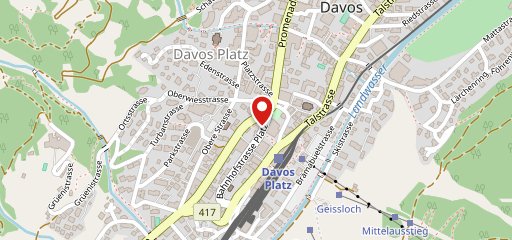 Kaffee Klatsch Davos am Platz sulla mappa