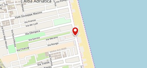 Kaffeina Alba Adriatica sulla mappa