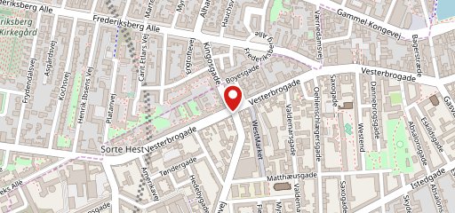 Kaffestuen Vesterbro sur la carte