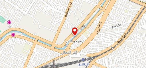 كافي شوب ع البحر sur la carte