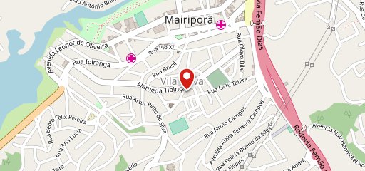 Kairos Pizzaria no mapa