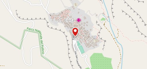 Ristorante Kamastra - Civita CS sulla mappa