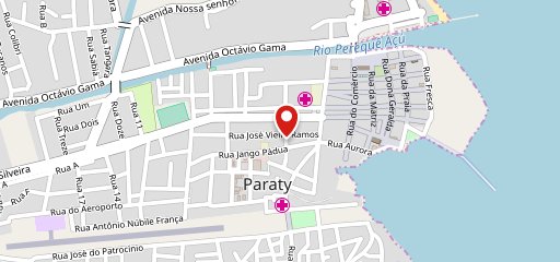 Kami Sama Sushi Paraty no mapa