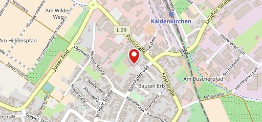 Kamps Bäckerei sur la carte