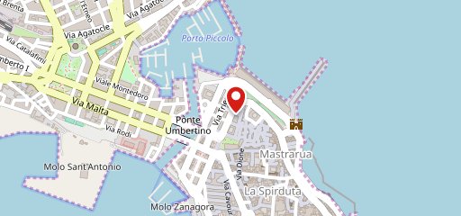 Kantunera Ristorante Ortigia sur la carte