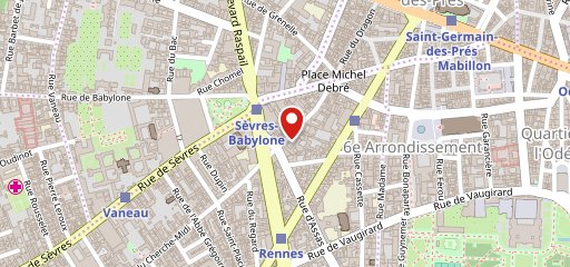 Kaplan Paris sur la carte