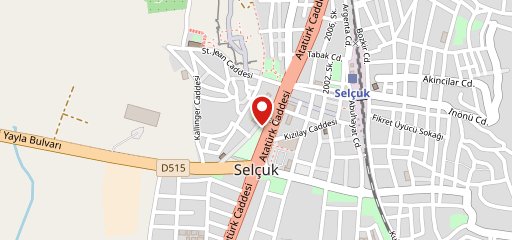 Selcuk pidecisi on map