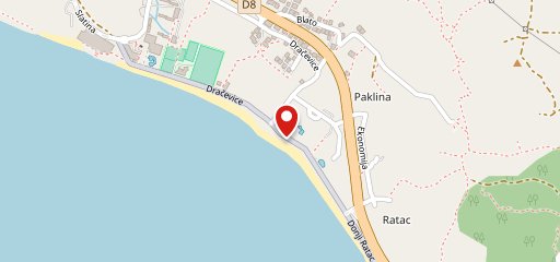 Kaštelet Restaurant Tučepi sur la carte