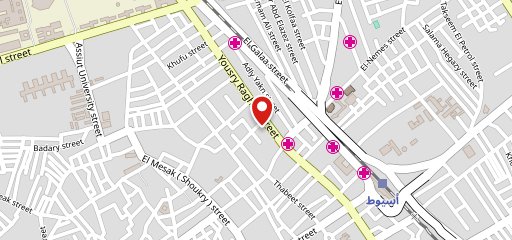 كاستن -Kastan Assiut sur la carte