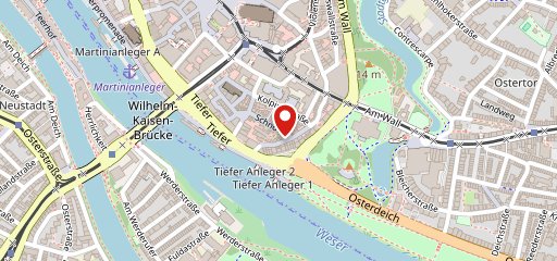 Restaurant Katzen-Café - Bremen sur la carte