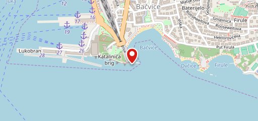 Kavala Beach Bar Bačvice sulla mappa