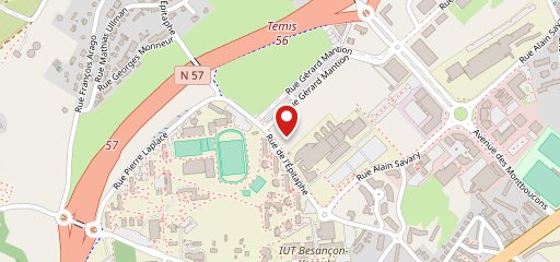 Medin Campus sur la carte