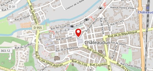 Kebab du centre Châteaudun sur la carte