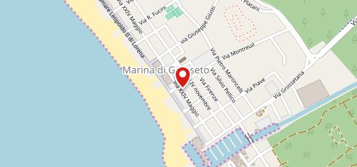 Kebab marina di grosseto sulla mappa