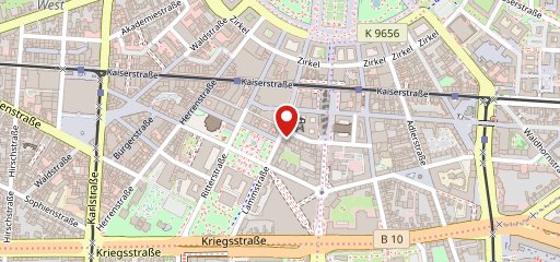 Karlsruher Kebap Haus sur la carte