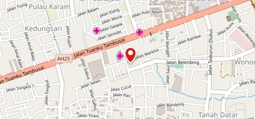 Kedai Kopi BERKAH 3 Cabang Tembilahan en el mapa