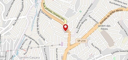 Restaurante kedane delivery no mapa