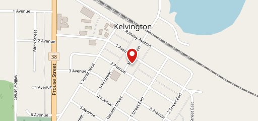 Kelvington Hotel Bar sur la carte