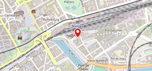 Ker Juliette - Gare de Nantes sur la carte