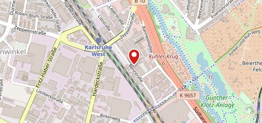 Kesselhaus Karlsruhe sur la carte