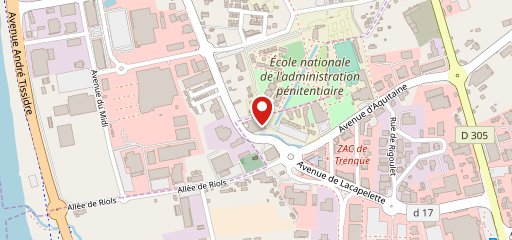 KFC Agen-Boé sur la carte