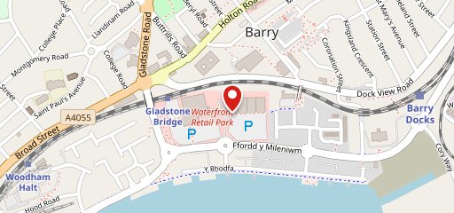 KFC Barry on map