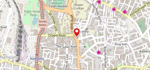 KFC ABIDS on map