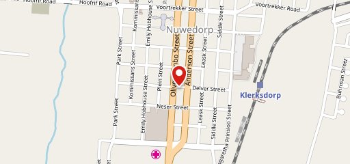 KFC Klerksdorp 1 - Cbd on map