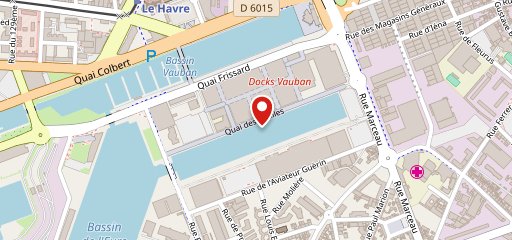KFC Le Havre Docks sur la carte
