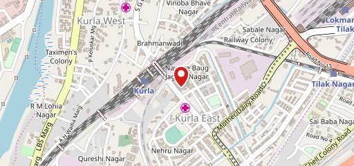 KFC on map