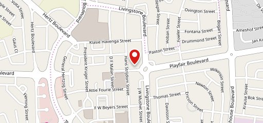 KFC Vanderbijlpark sur la carte