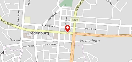 KFC Vredenburg sur la carte