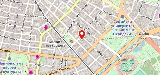 HleBar Shishman Street sur la carte