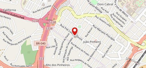 Padaria Ki Pão Jóia no mapa