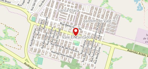 Ki Pizza Vale Encantado no mapa