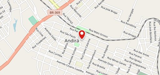 Lanchonete Kidelicia no mapa