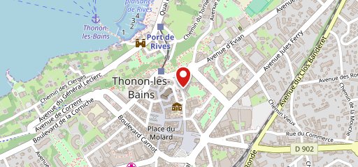 King Kebab Thonon sur la carte