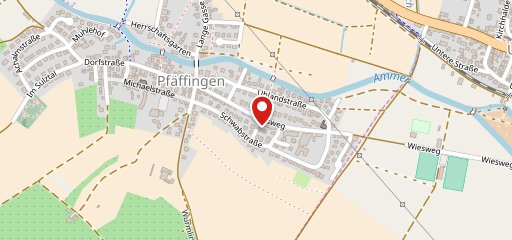 Pfäffinger Pizza & Kebap Haus sur la carte