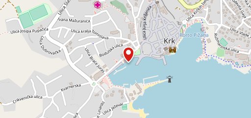 King’s Caffe Krk sulla mappa