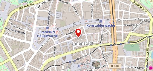 Kinya Frankfurt sur la carte