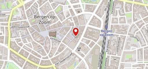 Kippie Bergen Op Zoom sur la carte