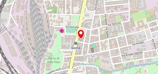 Ristorante indiano Kiran Gorla sulla mappa