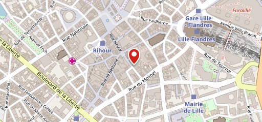 Kitchen Market Lille sur la carte