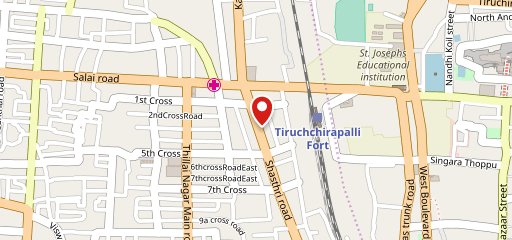 KMS Hakkim Biriyani Trichy Thillai Nagar on map