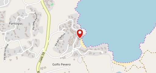 Koast Café Porto Cervo sulla mappa