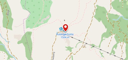 Kobinger Hütte sur la carte