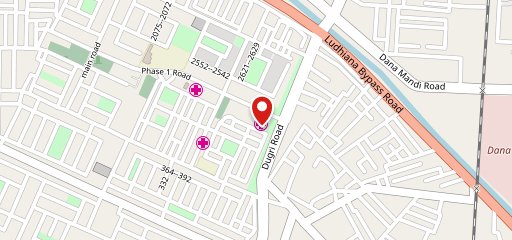 KOCHI EXPRESS & QUBA BANQUETS ludhiana on map