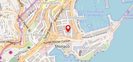 Komo Monaco sur la carte